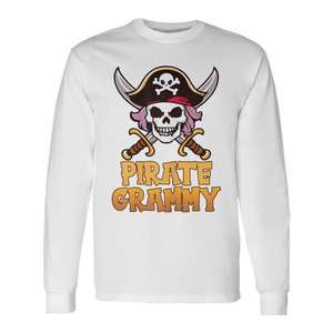 Camiseta de manga larga de capitán pirata, disfraz de Halloween, camisa a juego - Product Image 1