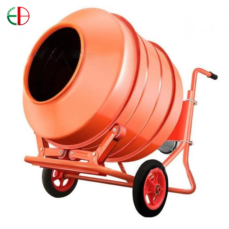 Top Sales Elektrische/Diesel/Benzine Motor Cement Machine Rvs Handbediende Kleine Mini Draagbare Beton Mixers