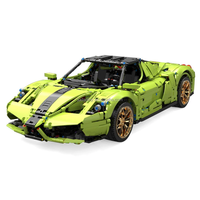 Mould King 13074 Voiture de sport haute technologie 1:8, modèle MOC, blocs de construction, jouets, super voiture de course, jouet éducatif STEM pour cadeau