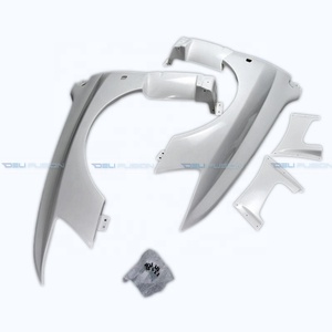Kit de Carrocería con Guardabarros Delanteros Anchos Ventilados Estilo HURTLING de FRP VRS para Mitsubishi Lancer Evolution Evo 7 8 9 CT9A 2001-2007 - Product Image 4