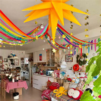 Ensemble de ballons en feuille d'aluminium tendance style INS avec inscription BABY HBD, décoration de fête pour le 1er anniversaire des bébés et des enfants