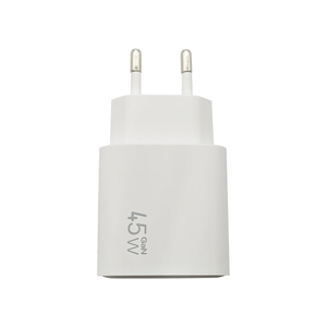 Cargador rápido GaN de 45W superventas, 2 puertos USB tipo C <span class=keywords><strong>para</strong></span> <span class=keywords><strong>iPhone</strong></span> 13 14 15 <span class=keywords><strong>para</strong></span> <span class=keywords><strong>AirPods</strong></span> y portátiles, protección contra sobrecorriente - Product Image 3