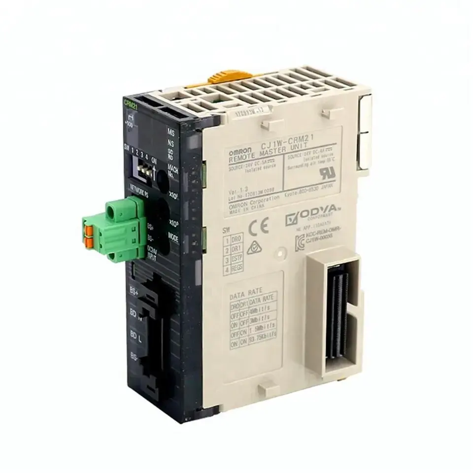 Pengendali pemrograman asli CJ1W-CRM21 Pulse I/O modul analog CPU unit PLC