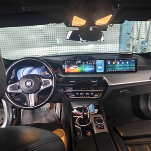 Écran triple Android de 10,25 pouces pour BMW 2013-2017 Série 5 Système NBT Autoradio CarPlay sans fil Navigation GPS Lecteur multimédia - Product Image 4