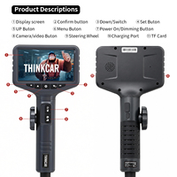 Endoscope industriel THINKCAR ES401 5 pouces 6 mm 360° °   Caméra HD 200W pour la détection des dépôts de carbone dans les conduites automobiles