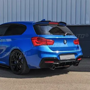 Pour BMW Série 1 F20 F21 2011-2020 120i 118im 135i 116i M135 M140 Hayon Aileron de toit arrière Bandes décoratives d'aile de voiture - Product Image 2