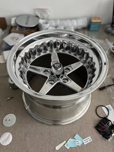 ล้อแม็กซ์ Drag Wheel 15X8 5X120.65 ET-6 ขัดเงาด้วยมือทั้งหมด Race Master Autodrag Convo Pro Street Pro Drag Star - Product Image 4