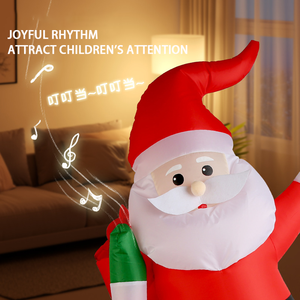 Nuevo Juguete Inflable de Santa Claus con Control Remoto para Navidad, Regalo Festivo, Divertido, Eléctrico, Recargable, Juguetes con Control Remoto para Niños - Product Image 2