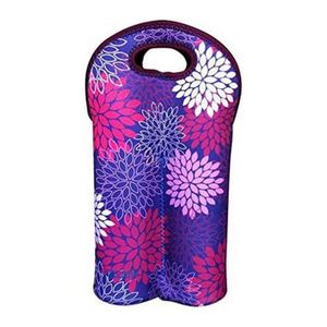 Porta Botellas Doble de Neopreno Personalizado, Funda para Vasos, Sublimación, Porta Botellas de Vino de Neopreno de 750 ml - Product Image 1