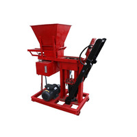 New Manual Ecological Earth Interlock Brick Block Machine