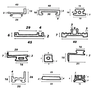 High Quality Polyethylene Wear-Resistant Uhmwpe Conveyor Wear Strips Slide Rail Uhmwpe Roller Line Wear Strip