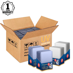 Confezione all'ingrosso di porta <span class=keywords><strong>carte</strong></span> rigide da 3x4 pollici 35pt e protezioni morbide per <span class=keywords><strong>carte</strong></span> collezionabili sportive MTG PKM - Product Image 1