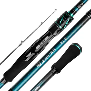 NOEBY 2.13m Fast Action Spinning Casting Rods All Round Fishing Rod for Saltwater, Freshwater