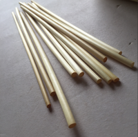 Paille à boire en blé de seigle naturelle, biodégradable et écologique