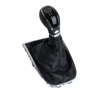 FetonAuto Funda de Palanca de Cambios de Cuero y Plástico ABS para <span class=keywords><strong>Ford</strong></span> <span class=keywords><strong>Focus</strong></span> II 2006-2012 - Product Image 4