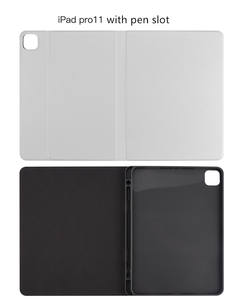 Étui en cuir PU vierge personnalisable par sublimation pour <span class=keywords><strong>iPad</strong></span> 12,9 pouces - Impression UV DIY OEM Écologique Anti-chute et antichoc - Product Image 1