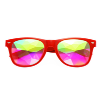 Lunettes Kaléidoscope 3D Prism Rainbow Goggles EDM Rave Party Light Diffraction Festival Eyewear
