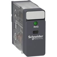 Relais de puissance RXG13B7, bobine 24V AC, capacité de commutation 10A, SPDT, contacts en argent, série Harmony Relay RXG.