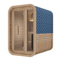 Une salle de sauna traditionnelle pour 2 à 4 personnes, équipée de chauffages de sauna haut de gamme, à prix réduits