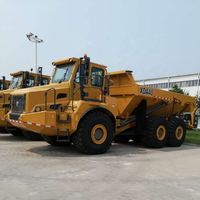 Camion benne articulé XDA45 40 tonnes, neuf, véhicule lourd 6x4, moteur diesel, norme d'émission Euro 2, transmission 6x6, direction à gauche, roues arrière