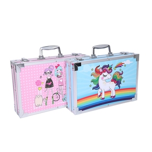 145 pièces de kits d'art professionnels de luxe, crayons, stylos à aquarelle <span class=keywords><strong>et</strong></span> outils de <span class=keywords><strong>peinture</strong></span>, boîtes en aluminium, ensemble cadeau parfait pour les enfants - Product Image 2