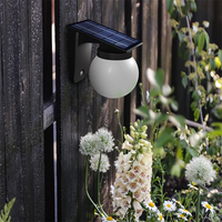 2025 lumière solaire élevée de mur de l'ABS LED de lux 2W l'intense luminosité IP65 imperméabilisent les lumières solaires de jardin