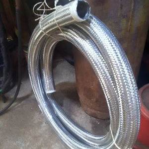 Popolare tubo flessibile <span class=keywords><strong>in</strong></span> metallo intrecciato flessibile <span class=keywords><strong>in</strong></span> acciaio inossidabile <span class=keywords><strong>tubi</strong></span> <span class=keywords><strong>in</strong></span> gomma resistente e flessibile <span class=keywords><strong>in</strong></span> metallo tubatura - Product Image 1