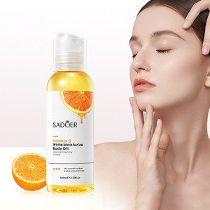 Private Label naturale vitamina C sbiancante illuminante Spa per massaggio del <span class=keywords><strong>corpo</strong></span> <span class=keywords><strong>olio</strong></span> per la cura della pelle secca danneggiata - Product Image 1