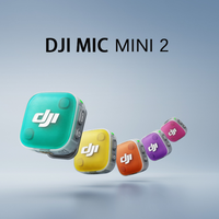 Microphone sans fil portable DJI Mic Mini 2 original en gros, portée de 400 m pour créateurs de contenu et interviews