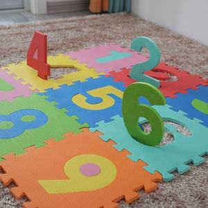 เสื่อตัวต่อเพื่อการศึกษา,แผ่นโฟมปูพื้นรูปสัตว์การ์ตูน EVA เป็นมิตรกับสิ่งแวดล้อมแผ่นปูสำหรับเด็กเล่น - Product Image 4