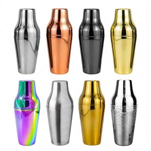 Shaker à cocktails parisien surdimensionné en acier inoxydable 600 ml, couleur personnalisée, capacité pour 2 boissons, idéal pour les barman, pour les martinis, les boissons et le vin. - Product Image 1