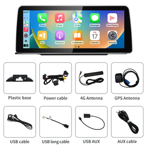 HFMidia MTK8581 Autoradio Android 14 Multimédia 12,3 Pouces pour BMW Série 3/4 F30 F31 F32 F33 F34 NBT Carplay Android AUTO Bluetooth - Product Image 6
