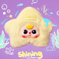 Boneka Gantungan Kunci Vinyl Plush Baby Three Ocean Generasi 2 Seri Trendy Blind Box Figure Hiasan Meja Grosir untuk Anak Perempuan