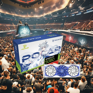 Manli Cực Fox Geforce RTX 5080 OC 16GB Gddr7 <span class=keywords><strong>Video</strong></span> <span class=keywords><strong>Card</strong></span> Hiệu Suất Cao Chơi Game GPU Cho Máy Tính Để Bàn - Product Image 3