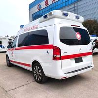 Ambulance à pression négative Ben2 ICU, véhicule de secours médical d'urgence avec système de soutien de vie avancé et équipement médical
