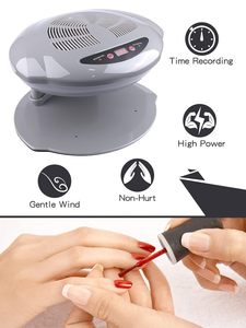 Sèche-ongles 400W à capteur automatique, air chaud/froid, prise EU/US, pour cheveux, mains, pieds, usage domestique et professionnel, gris - Product Image 5
