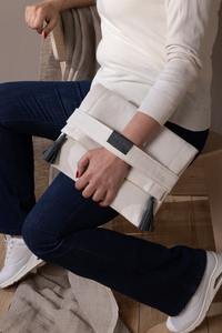 Bolso Tote de Lona de Algodón Egipcio Duradero y Personalizable con Cremallera para Mujer, Amplio para Artículos Esenciales Diarios, Venta al por Mayor - Product Image 5