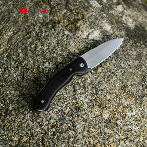 Yangjiang, venta al por mayor, precio barato, cuchillos 3Cr13, uso diario, cuchillo <span class=keywords><strong>de</strong></span> bolsillo para acampar, supervivencia al aire libre, cuchillo plegable con mango <span class=keywords><strong>de</strong></span> madera - Product Image 4