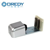 Rueda Guía Antideslizante Ajustable OREDY de 8 mm-8 cm, Material de Acero y Plástico, Accesorios para Puertas Correderas de Vidrio Automáticas para Hoteles