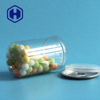 Bonbons, gâteaux, chocolats, biscuits, chewing-gum sans BPA en conserve de 80g pour bébés 202 #   Boîte en PET à ouverture facile, étanche aux fuites