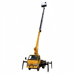 Plateforme de travail en hauteur Isuzu de 21 mètres, plateforme de travail en hauteur capable de se plier, plateforme de travail d'escalade de 21 mètres - Product Image 5