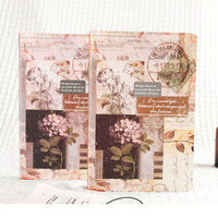 A5 Européenne Rétro Style Planificateur Couleur Page Papier Kraft Créatif Étudiant Personnalisé Cahier