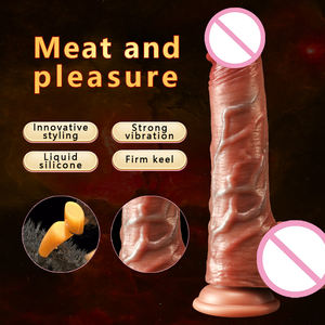 Силиконовый Вибратор на присоске - Product Image 2