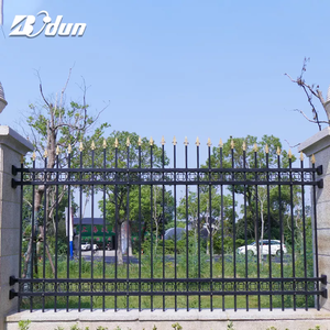 Panel <span class=keywords><strong>de</strong></span> aluminio <span class=keywords><strong>de</strong></span> seguridad para exteriores, cercado <span class=keywords><strong>de</strong></span> <span class=keywords><strong>hierro</strong></span> forjado usado, latón y acero para jardín - Product Image 2