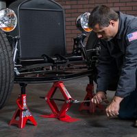 Cric à ciseaux de 1,5 tonne, kit d'outils de réparation automobile portable, cric hydraulique en acier pour voiture