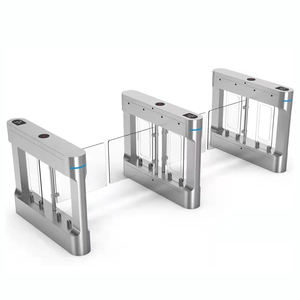 Porte rotative Servo Moteur Contrôle D'accès Portable Gym Vitesse Porte Système Baffle Sécurité Rabat Barrière Anti-Talonnage Tourniquet - Product Image 2