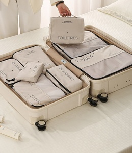 Cubetti di imballaggio <span class=keywords><strong>per</strong></span> il viaggio, Set di cubetti da viaggio Set di <span class=keywords><strong>valigie</strong></span> pieghevoli borsa leggera <span class=keywords><strong>per</strong></span> il deposito bagagli - Product Image 2