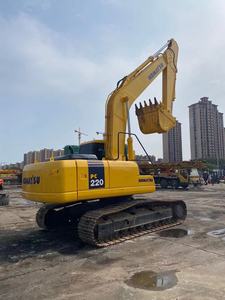 Excavadora Usada Komatsu de 22 Toneladas en Excelentes Condiciones, PC220 Original de Japón, Excavadora de Cadenas Usada en Buen Estado en Venta - Product Image 5