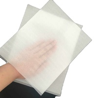 Feuilles de mousse EPE blanche de 1 à 5 mm, polyéthylène basse densité, matériau de protection et d'amortissement pour l'emballage