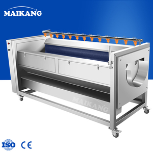 Machine automatique à haute productivité pour le pelage et le <span class=keywords><strong>lavage</strong></span> du manioc, certifiée CE, pour le pelage des carottes, des pommes de terre et du gingembre, pour usage agricole - Product Image 1